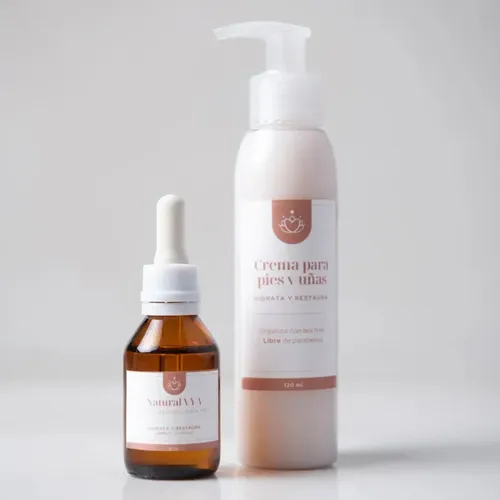 Aceite Anti Hongos + Crema Anti Hongos 120ml Combo Combo Antihongos