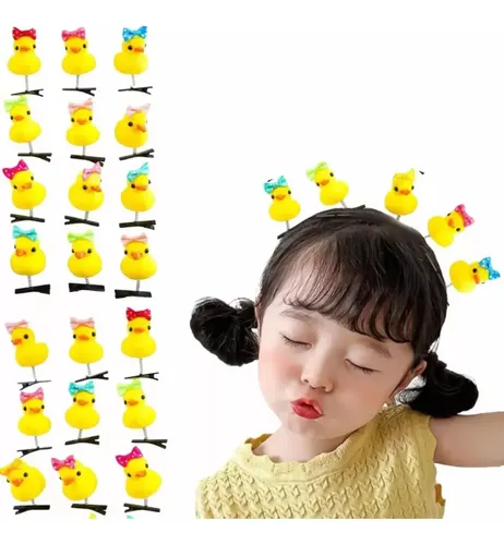 15 Patitos Kawaii Con Accesorios Y Hebilla