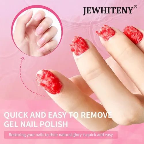 Set Removedor De Esmalte En Gel Jewhiteny 2x10ml +