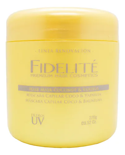Fidelite X4 Mascara Coco Acida Keratina Almendras 270gr