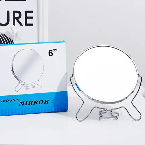 Espejo De Mesa Doble Cara Giratorio De 6 Pulgadas