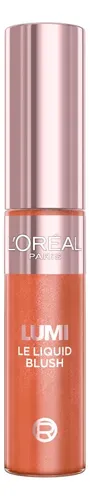Rubor Líquido L’oréal Paris Lumi Liquid Blush Tono 627 Warm Peach 627