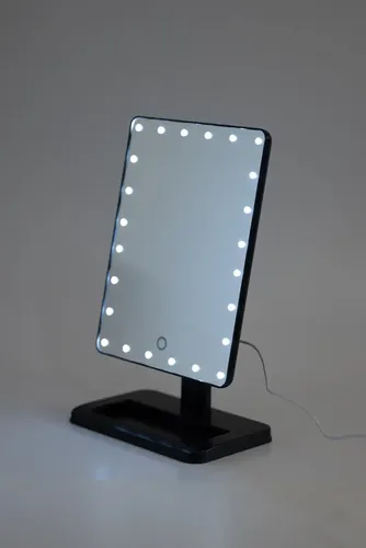 Espejo Maquillaje Led Mia Colors Tools 24 Luces USB Marco Blanco