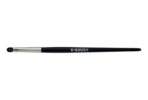 K Brush Pincel de Sombra Negro Cerdas Naturales Precisión Maquillaje