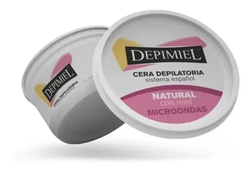 Cera Depilatoria Para Microondas Natural X 200 G Depimiel