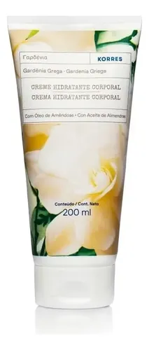 Korres Gardênia Grega Crema Hidratante Corporal 200ml