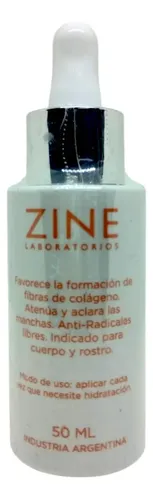 Vitamina C 50ml Solución Facial Zine Laboratorio Momento De Aplicación Día/noche Tipo De Piel Todo Tipo De Piel