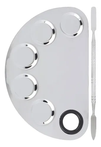 Wg Palet For Mezing Maquillaje, Espátula, Pintura De