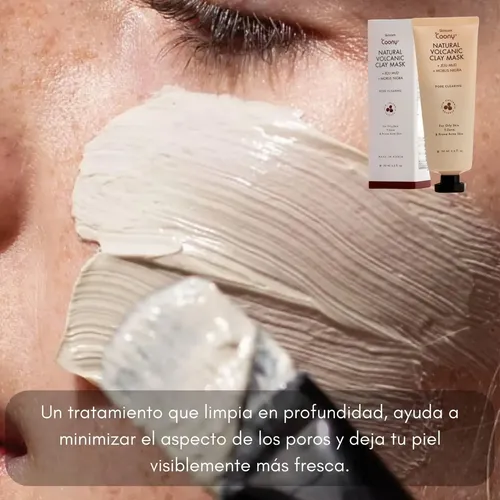 Mascara Arcilla Natural Volcanic Clay Corea Coony Acne 70ml