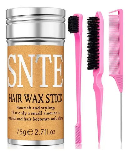 Set De Peinado En Barra De Cera Con Cepillo Para Cabello