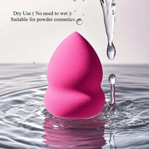 10 Esponjas  Maquillaje  Huevo  Base  Polvo  Set