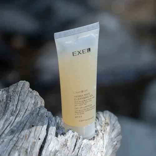 Exel Gel De Limpieza Yerba Mate Green Line Vegano X 100 Ml Momento de aplicación Día/Noche Tipo de piel Todo tipo de piel
