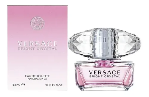 Perfume Versace Bright Crystal Tradicional EDT 30ml Mujer Floral Frutal