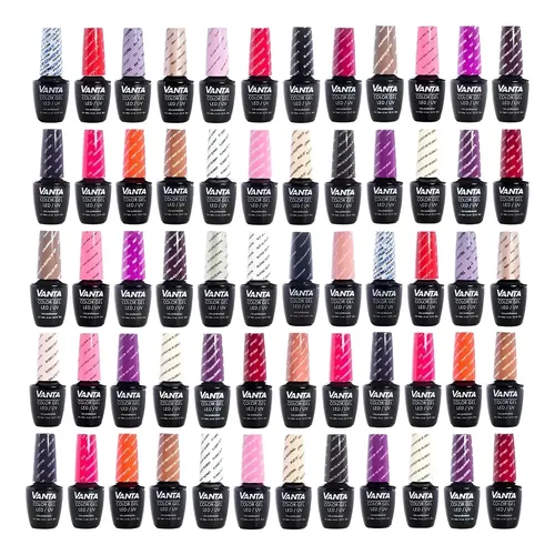 Vanta X60 Esmaltes Semipermanentes Gel On-off Cabina X 15 Ml