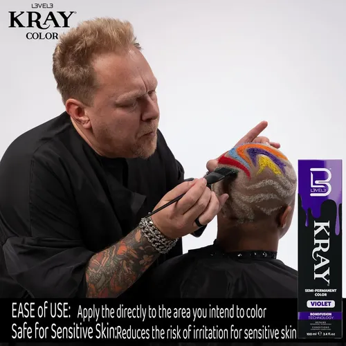 Tinte Semipermanente Kray Nivel 3 Para Cabello