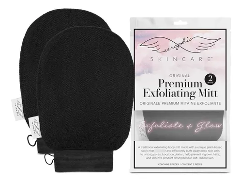 Manopla Exfoliante Prémium Para Cuerpo 2 Piezas Viscosa Vega