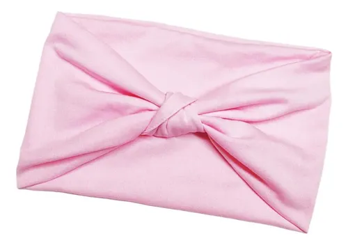Diadema Elástica De Rosado