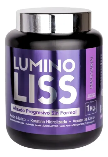 Alisado Progresivo Luminoliss Sin Formol 1kg