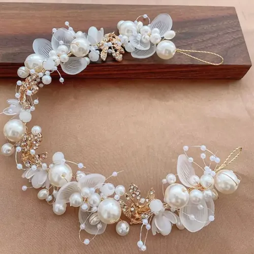 //corona De Flores Para Novia Tiara Pedraria Daminha Wedding