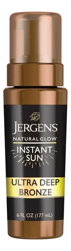 Autobronceador Jergens, Natural Glow Instant Sun, Autobronce