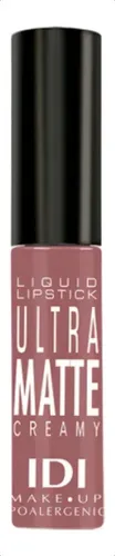 Idi Labial Liquido Ultra Matte Creamy – Varios Tonos X 5.8 G Color 19 Rich Plum