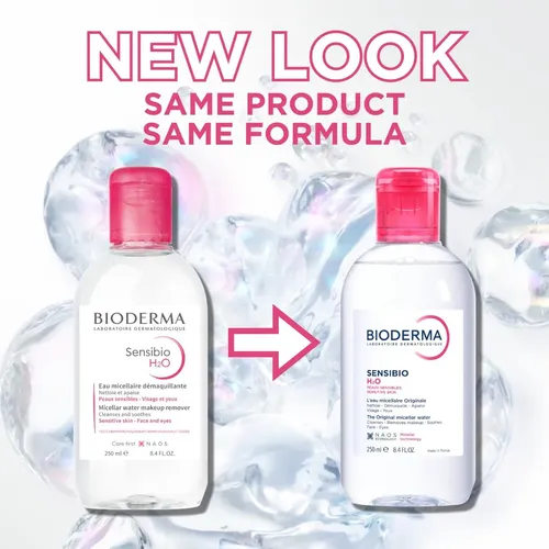 Agua Micelar Bioderma Sensibio H2o Desmaquillante 250ml