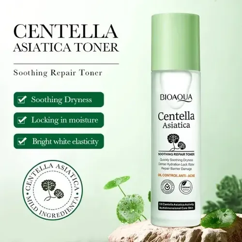 Tónico Facial Centella Asiática Bioaqua Antiacne Todo Tipo De Piel Día/noche