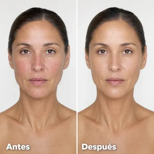 Base Facial En Barra Acabado Natural Uniforme Con Brocha