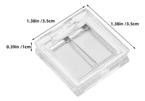 1 Juego De Paletas De Pintalabios Vacías: Caja Pequeña De So