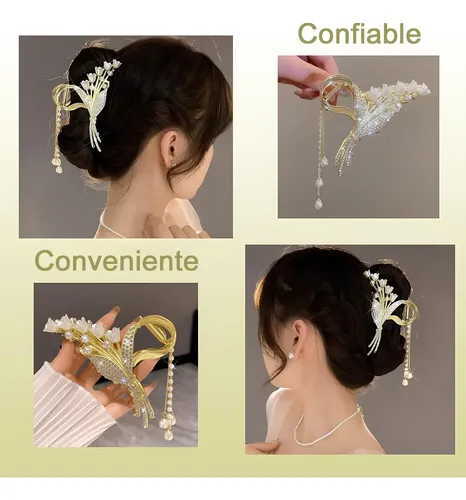 Broche For El Pelo Con Flecos Elegante Y Y Estilo Vintage