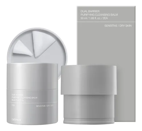 Bálsamo Limpiador Facial Celimax Dual Barrier 2×50 Ml Recarg