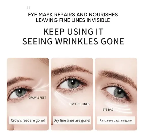 Mascarilla De Aguacate Para Ojos, 60 Parches Para Ojeras