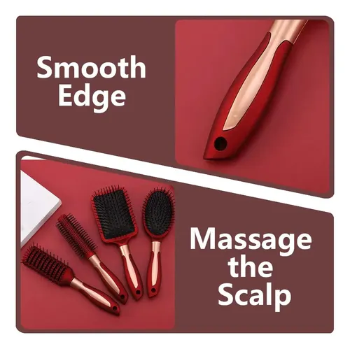 Set De Cepillos Para Cabello Meisheamin Antiestático Con Mas