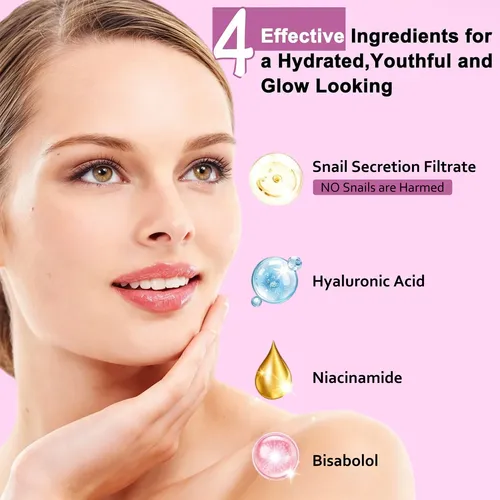 Set Regalo Cuidado Facial Mucina Caracol 5 En 1
