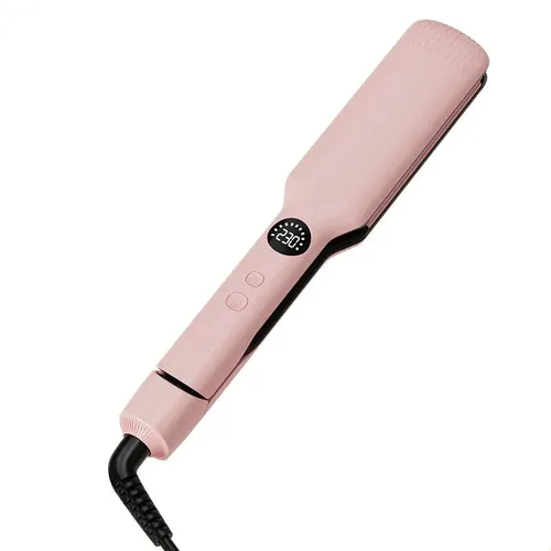 Plancha De Pelo Iones Plasma Placa Ancha Salon