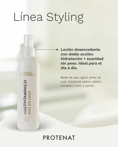 Multivitaminico Protenat Para Todo Tipo De Cabellos 200ml