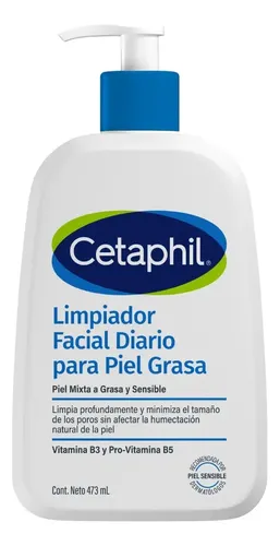 Cetaphil Limpiador Facial Piel Grasa X 473 Ml