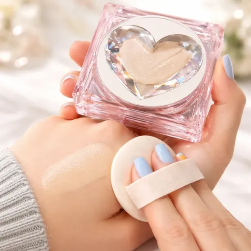 Base Cushion Bb Cream Corazón Spf50+ Pa++++ Cobertura Ligera