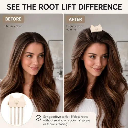 # Herramienta Para Dar Volumen Al Cabello Fino Y Liso. *