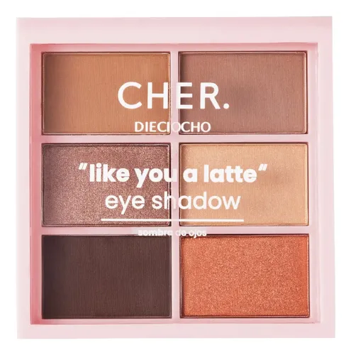 Paleta De Sombras Cher Dieciocho Latte
