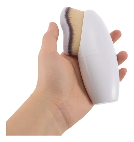 Brocha Para Base De Maquillaje, 2 Unidades, Para Líquidos Y