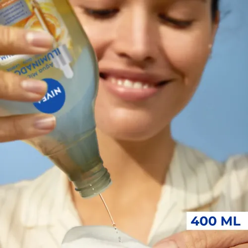 Agua Micelar Nivea Iluminadora Con Sérum X 400 Ml