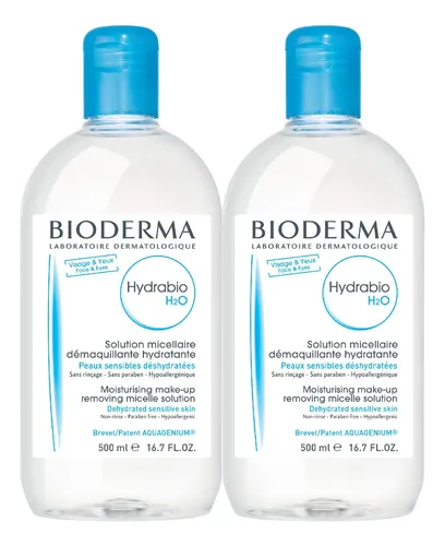 Agua Micelar Bioderma Hydrabio, Removedor De Maquillaje De 3