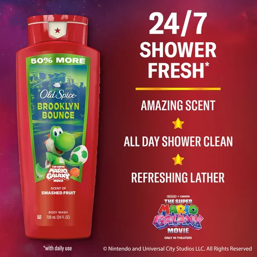 Jabón Corporal Y Facial Old Spice X The Super Mario Galaxy 7