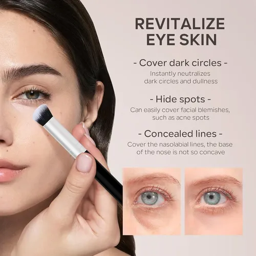 Corrector Iluminador Para Ojos Freeorr Beige Claro