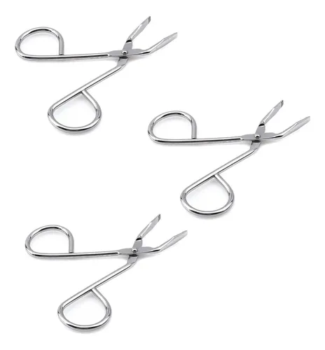 Tijeras De Pinzas For Cejas De Acero Inoxidable De 3 Piezas