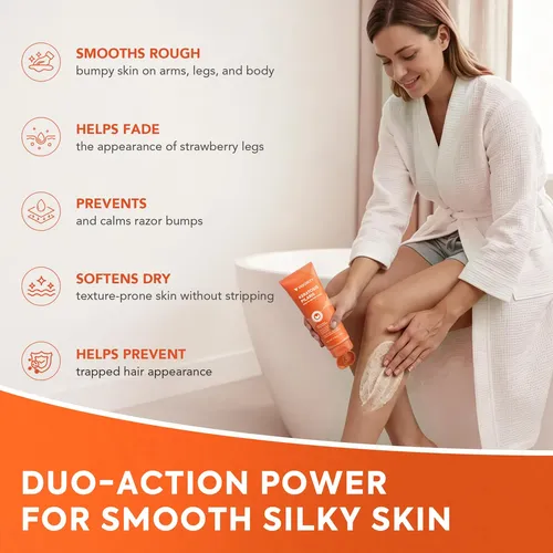 Exfoliante Corporal Y Loción Vigority Kp 250g+150ml Aha/