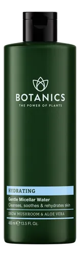 Desmaquillante En Agua Micelar De Botanics, 13.5 Onzas Líqui