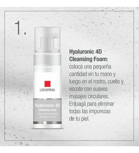 Hyaluronic 4d Cleansing Foam Espuma De Limpieza Hidratante