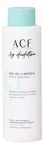 Acf Dadatina Gel Limpieza Doble Facial Vegano 200g Local